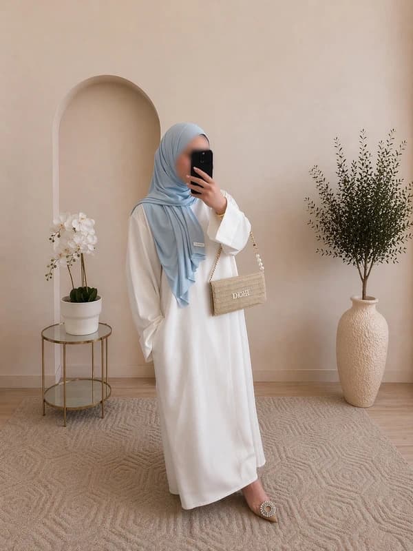 Abaya avec poches