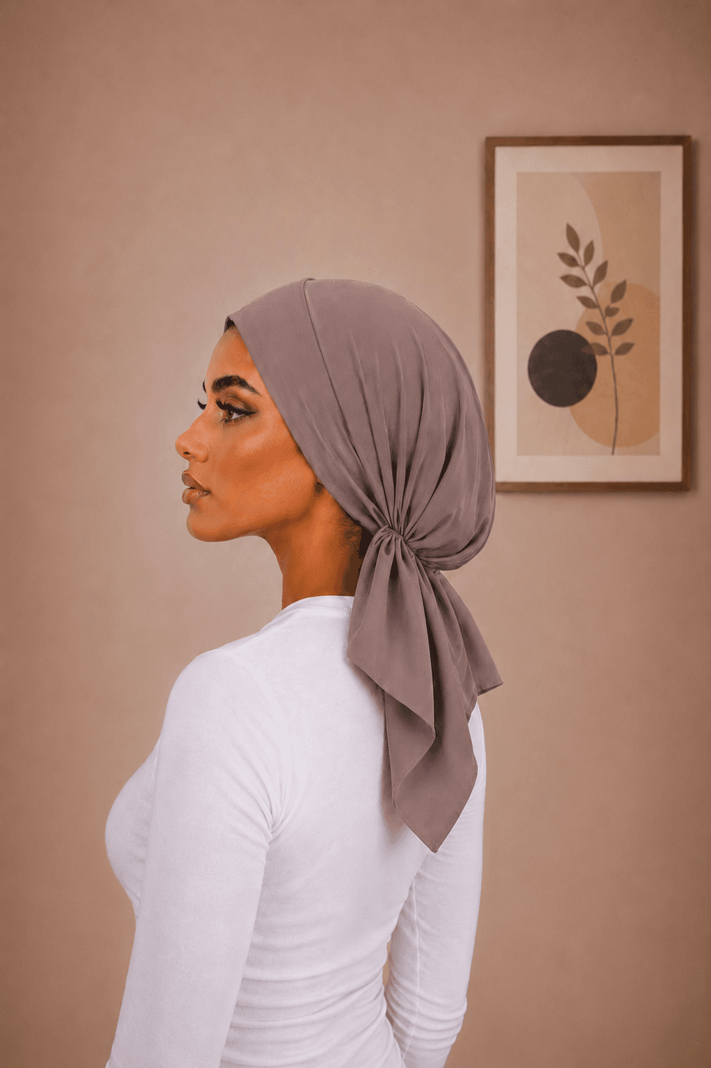 Turban de Bain Taupe