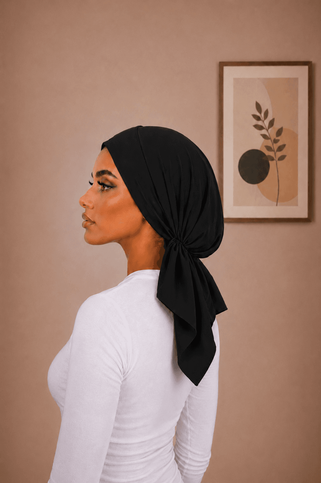 Turban de bain Noir