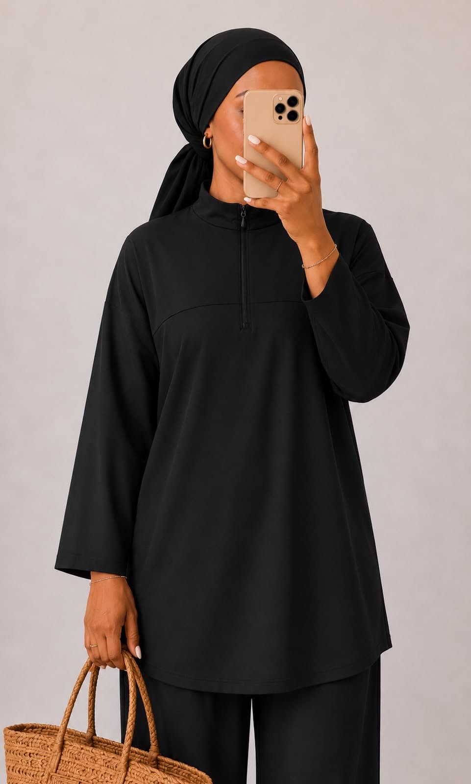 Burkini turban Noir
